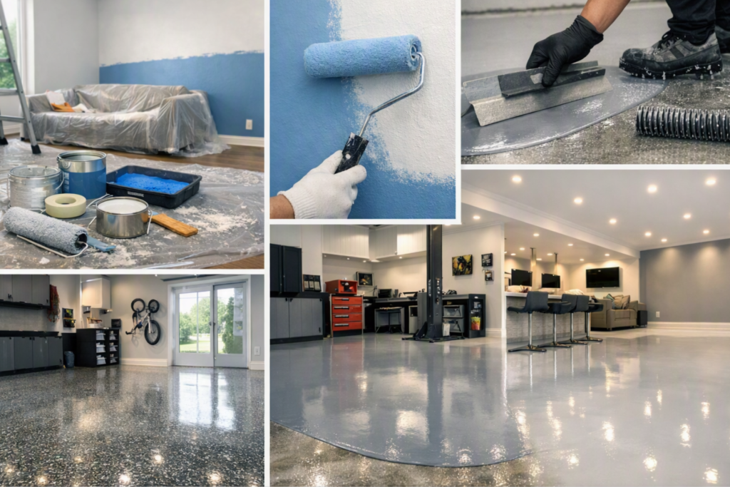Painting & Epoxy Flooring service in Scarborough